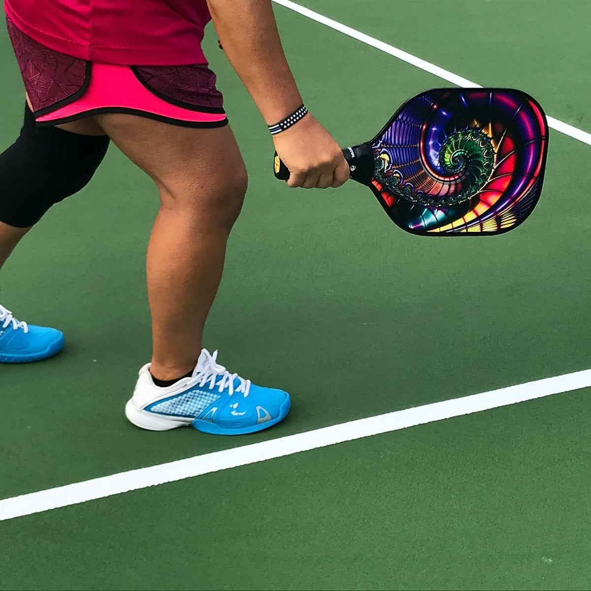 4Pcs Pickleball Paddle Grip Tape, Pickleball Racket Tape Tennis Racket Grip Tape Moisture Wicking Comfortable Replacement Grip Tape Handle Wrap for Pickle Ball Paddle Badminton